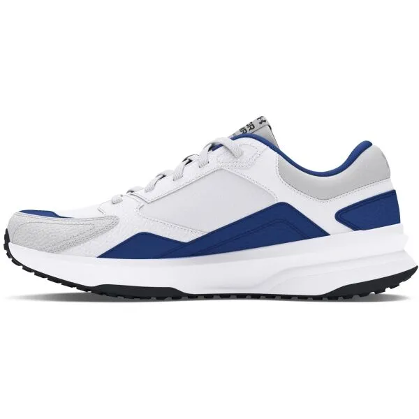 Under Armour EDGE LEATHER Pánska voľnočasová obuv, biela, veľkosť 43