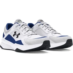 Under Armour EDGE LEATHER Pánska voľnočasová obuv, biela, veľkosť 43