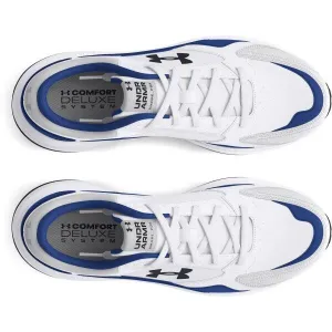 Under Armour EDGE LEATHER Pánska voľnočasová obuv, biela, veľkosť 43