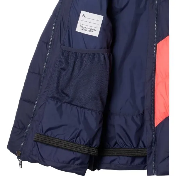 Columbia ARCTIC BLAST JACKET Dievčenská zimná bunda, tmavo modrá, veľkosť