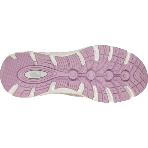 Jack Wolfskin BREEZER VENT LOW W Dámska obuv na voľný čas, ružová, veľkosť