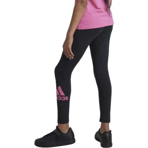 adidas ESSENTIALS BIG LOGO LEGGINGS Dievčenské legíny, čierna, veľkosť