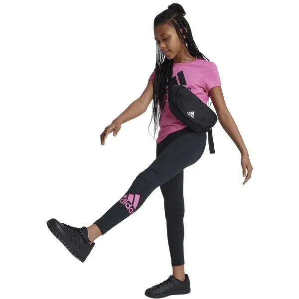 adidas ESSENTIALS BIG LOGO LEGGINGS Dievčenské legíny, čierna, veľkosť