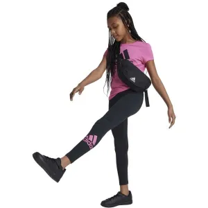 adidas ESSENTIALS BIG LOGO LEGGINGS Dievčenské legíny, čierna, veľkosť