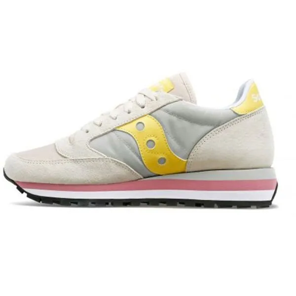 Saucony JAZZ TRIPLE Dámska obuv na voľný čas, sivá, veľkosť 36