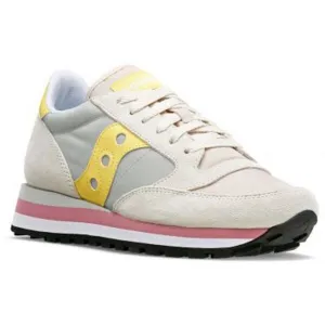 Saucony JAZZ TRIPLE Dámska obuv na voľný čas, sivá, veľkosť 36