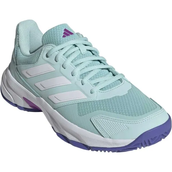 adidas COURTJAM CONTROL W Dámska tenisová obuv, svetlomodrá, veľkosť 37 1/3