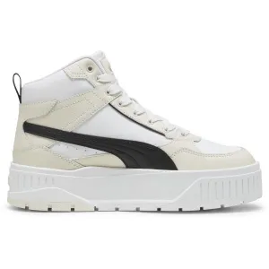 Puma KARMEN II IDOL MID Dámska vychádzková obuv, biela, veľkosť 39