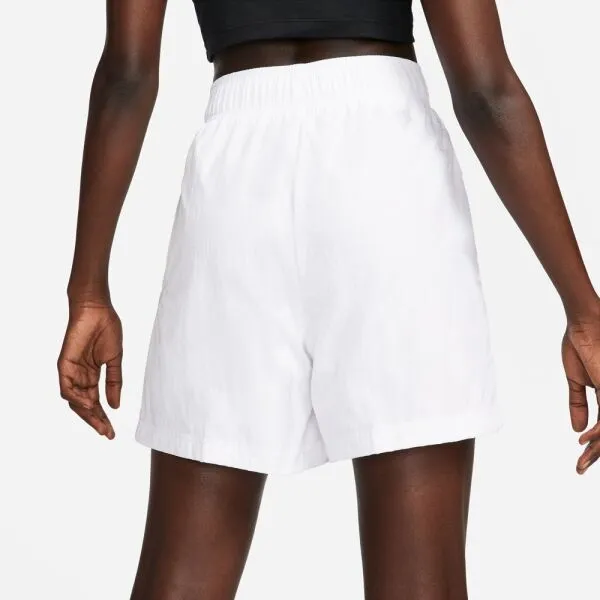 Nike NSW ESSNTL WVN HR SHORT HBR Dámske šortky, biela, veľkosť