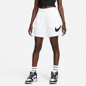 Nike NSW ESSNTL WVN HR SHORT HBR Dámske šortky, biela, veľkosť