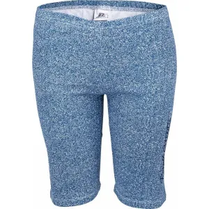 Russell Athletic BIKE PRINT JEANS Dámske šortky, modrá, veľkosť