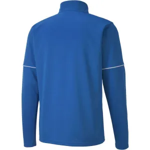Puma TEAMGOAL 1 4 ZIP TOP CORE Pánska mikina, modrá, veľkosť