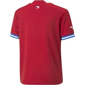 Puma FACR HOME JERSEY REPLICA JR Chlapčenský dres, červená, veľkosť