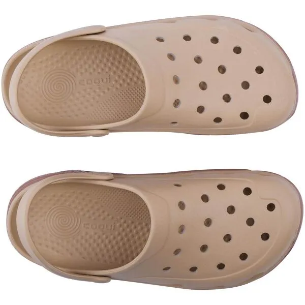 Coqui CODY Pánske šľapky, béžová, veľkosť