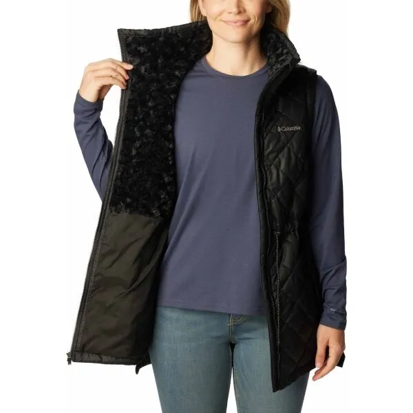 Columbia COOPER CREST II VEST Dámska vesta, čierna, veľkosť
