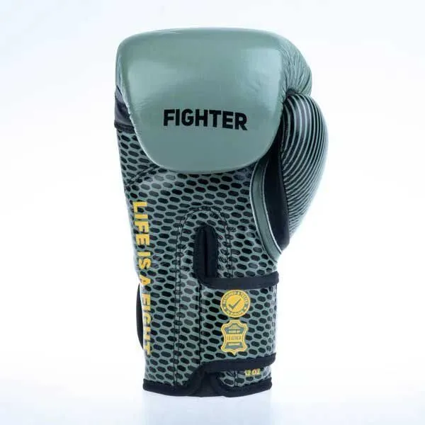 Fighter TRAINING Boxerské rukavice, zelená, veľkosť