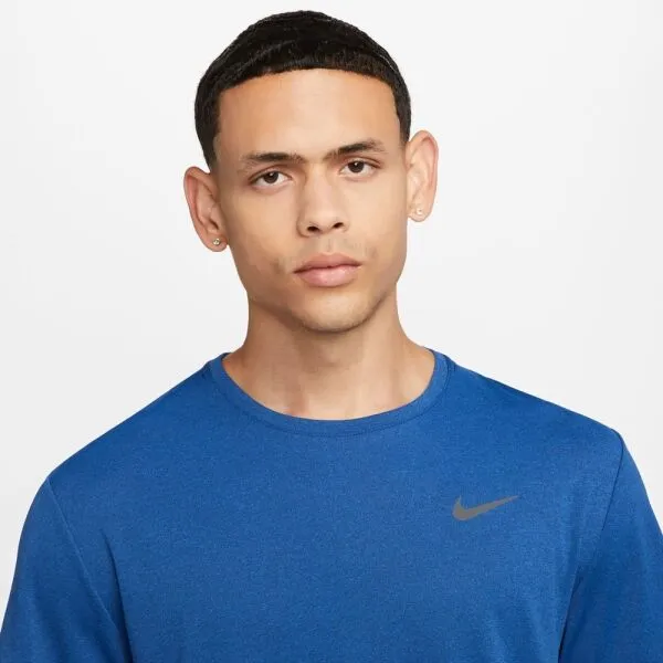 Nike NK DF UV MILER SS Pánske tréningové tričko, modrá, veľkosť