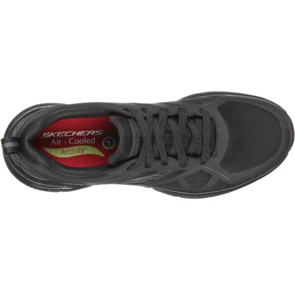 Skechers ARCH FIT Pánska voľnočasová obuv, čierna, veľkosť