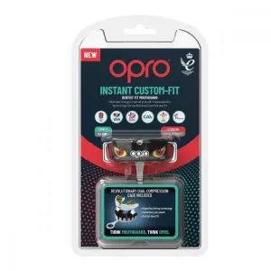 Opro INSTANT CUSTOM FIT AGGRESSION Chránič zubov, čierna, veľkosť UNI