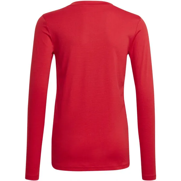 adidas TEAM BASE TEE Y Juniorské futbalové tričko, červená, veľkosť