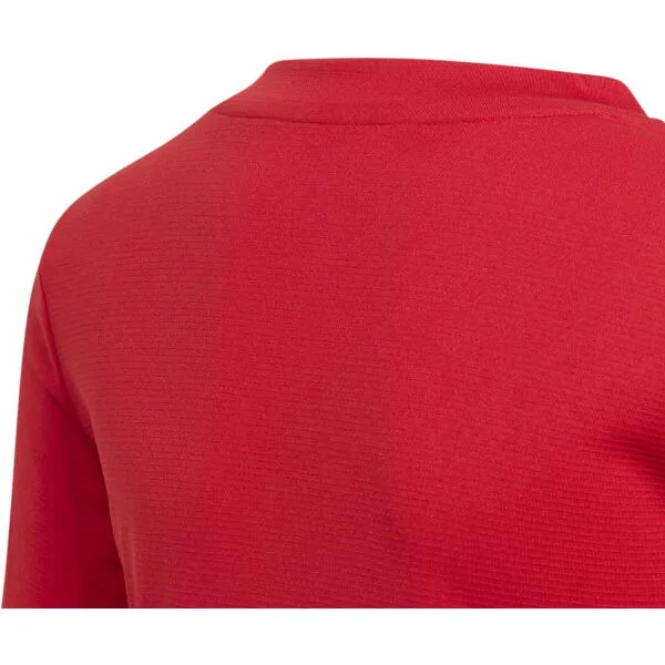adidas TEAM BASE TEE Y Juniorské futbalové tričko, červená, veľkosť