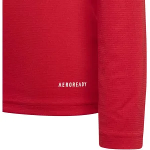adidas TEAM BASE TEE Y Juniorské futbalové tričko, červená, veľkosť