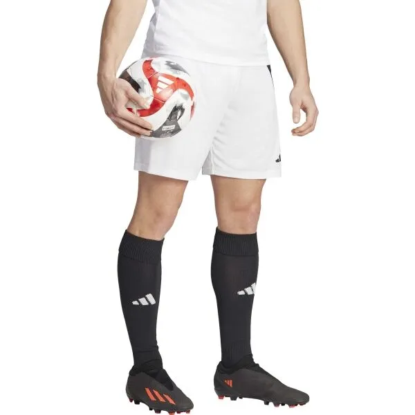 adidas FORTORE 23 SHORTS Pánske futbalové kraťasy, biela, veľkosť