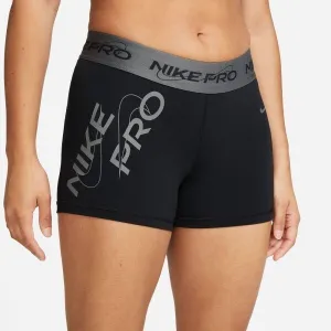 Nike NP DF MR GRX 3IN SHORT Dámske tréningové šortky, čierna, veľkosť