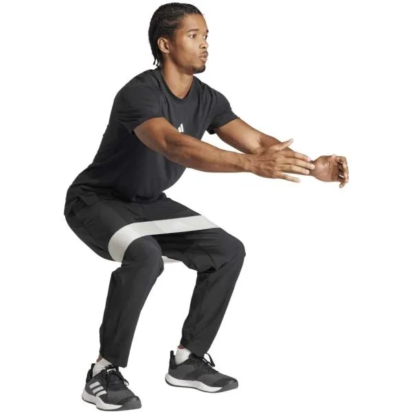 adidas TRAIN ESSENTIALS TRAINING PANTS Pánske fitness nohavice, čierna, veľkosť
