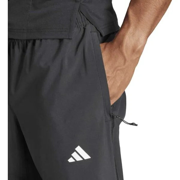adidas TRAIN ESSENTIALS TRAINING PANTS Pánske fitness nohavice, čierna, veľkosť