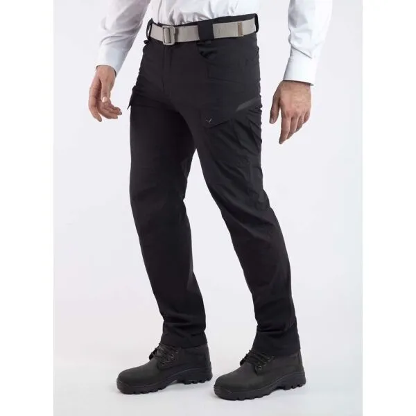 VAVWEAR TACFLEX11 Pánske outdoorové nohavice, čierna, veľkosť 34x34