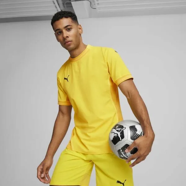 Puma TEAMFINAL JERSEY Pánsky futbalový dres, žltá, veľkosť