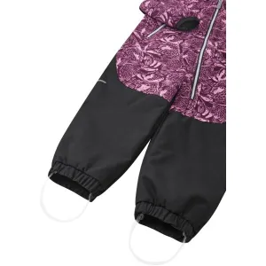 REIMA MJOSA Detský softshellový overal, vínová, veľkosť