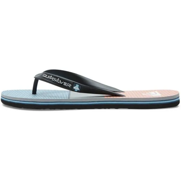 Quiksilver MOLOKAI TIJUANA Pánske žabky, čierna, veľkosť 41