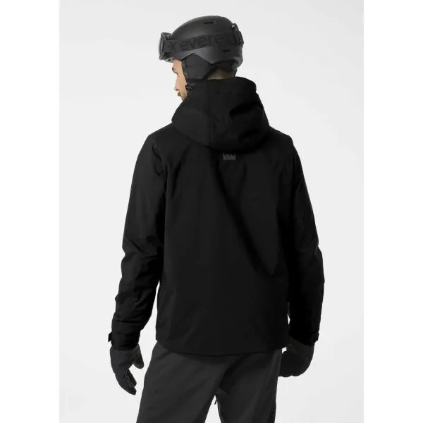 Helly Hansen ALPINE INSULATED JACKET Pánska lyžiarska bunda, čierna, veľkosť