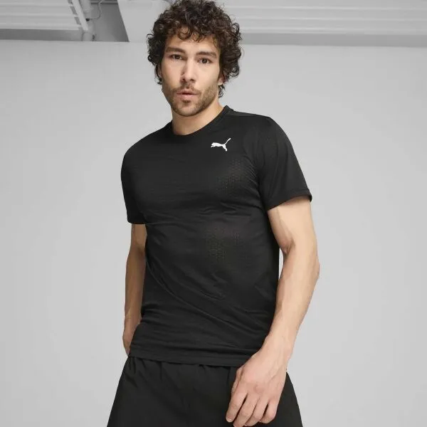 Puma TRAIN FAV BLASTER Pánske tričko, čierna, veľkosť XXL