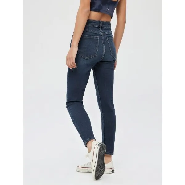 GAP V-HR LEGGING Dámske džínsy, tmavo modrá, veľkosť