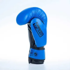 Fighter ROUND 12 OZ Boxerské rukavice, modrá, veľkosť