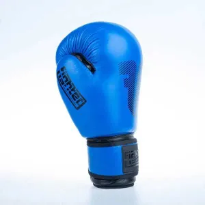 Fighter ROUND 12 OZ Boxerské rukavice, modrá, veľkosť