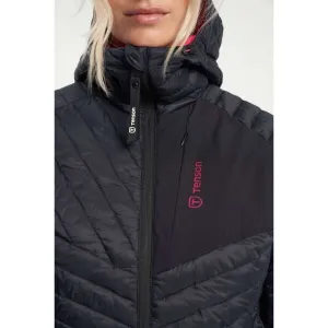 TENSON TOURING PUFFER Dámska skialpová bunda, čierna, veľkosť