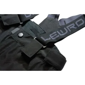 Lewro BAXTON Detské snowboardové nohavice, čierna, veľkosť 116-122