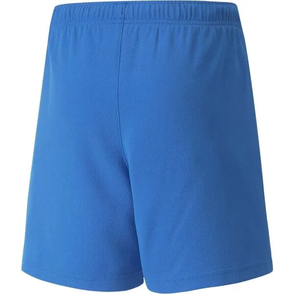 Puma TEAMRISE SHORT JR Juniorské šortky, modrá, veľkosť