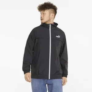 Puma ESS+ CB WINDBREAKER Pánska bunda, čierna, veľkosť