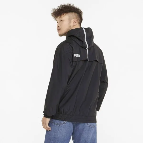 Puma ESS+ CB WINDBREAKER Pánska bunda, čierna, veľkosť