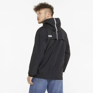 Puma ESS+ CB WINDBREAKER Pánska bunda, čierna, veľkosť