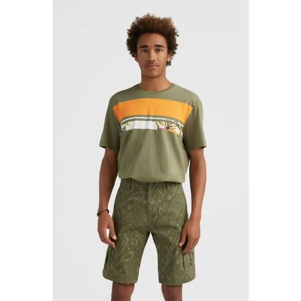 O'Neill PARK CARGO SHORT Pánske šortky, khaki, veľkosť