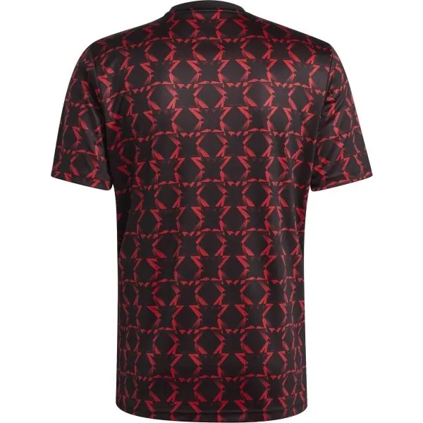 adidas MANCHESTER UNITED PRE-MATCH JERSEY Pánsky futbalový dres, červená, veľkosť