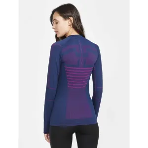 Craft Active Intensity CN LS tmavo modrá s ružovou - XS