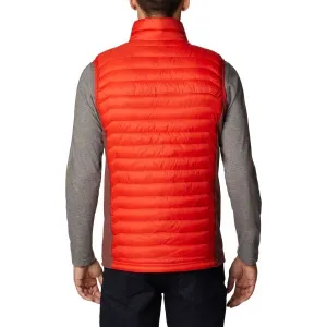 Columbia POWDER PASS VEST Pánska vesta, červená, veľkosť