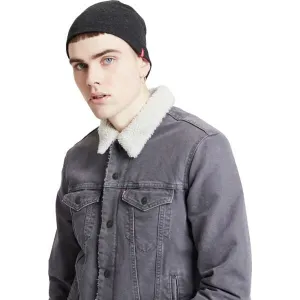 Levi's&reg; OTIS BEANIE Pánska zimná čiapka, tmavo sivá, veľkosť